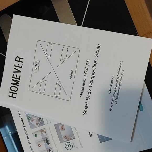 Homever Smart Body Fat Scale - Picture 4 of 4